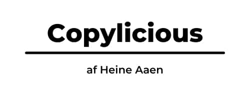 Logo til Copylicious af Heine Aaen
